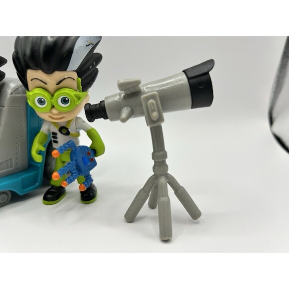 PJ Masks Figures 3” LOT Of 7 Catboy Owlette Gekko Romeo Night Ninja + Telescope - Picture 2 of 8